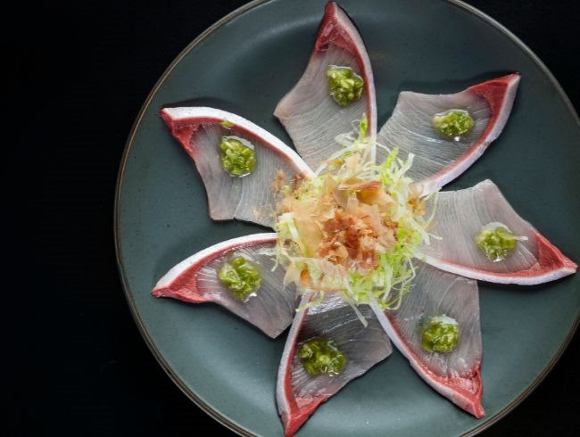 yellowtail sashimi